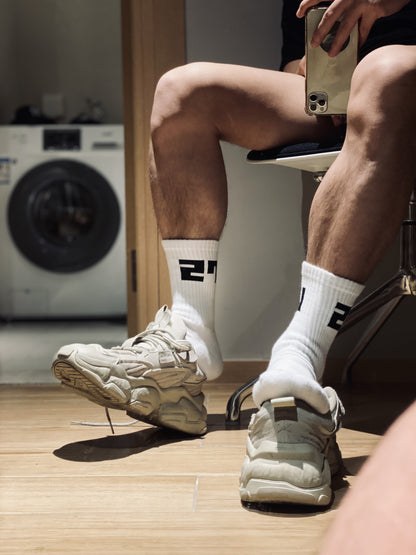Formal basketball and football socks