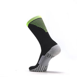 Striped non-slip sports football socks