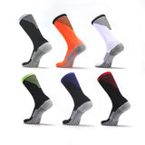 Striped non-slip sports football socks