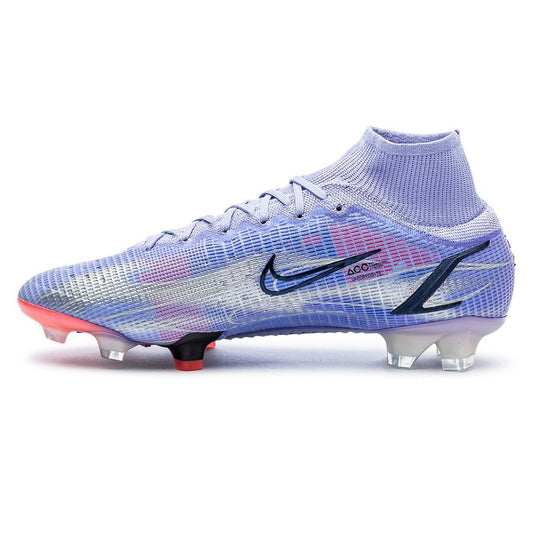 Nike Mercurial Superfly 8 Elite FG KM Flames - Light Thistle/Metallic Silver