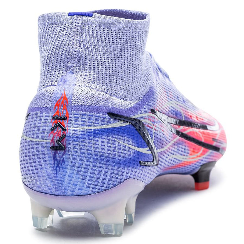 Nike Mercurial Superfly 8 Elite FG KM Flames - Light Thistle/Metallic Silver