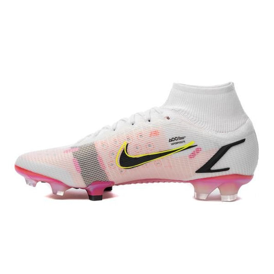 Nike Mercurial Superfly 8 Elite FG Rawdacious – White/Bright Crimson/Pink Blast