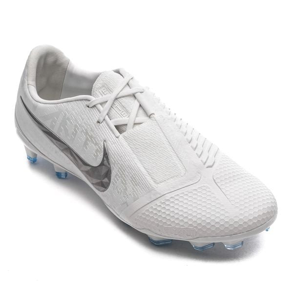 Nike Phantom Venom Elite FG Nuovo – White/Chrome/Metallic Silver